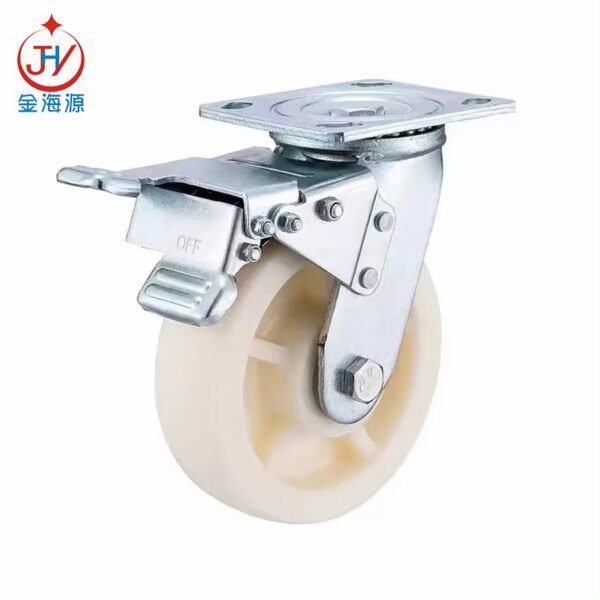 Hot Sale Transparent Pu Rubber Furniture Wheels Black Roller Blade Office Chair Caster - Image 5