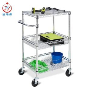 Heavy Duty Shelving Metal Iron Storage Racks Shelving Units Epoxy Wire Shelving for Commercial Kitchen Storage Restaurant