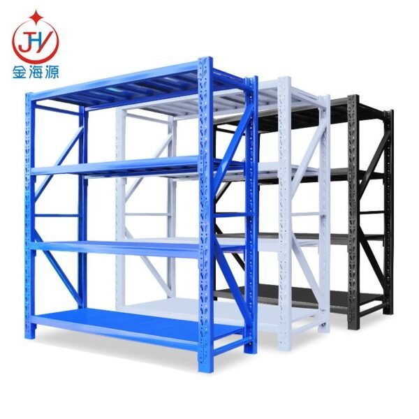 Light Duty Warehouse Storage Racks Slotted Angle Steel Shelving/Logistics Equipment Racking