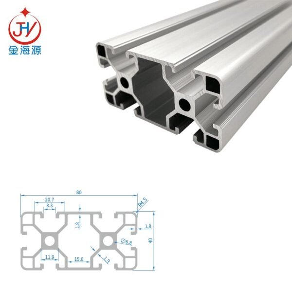 profile aluminum alloy lean pipe / aluminium lean tube for low-cost automated assembly - Image 7