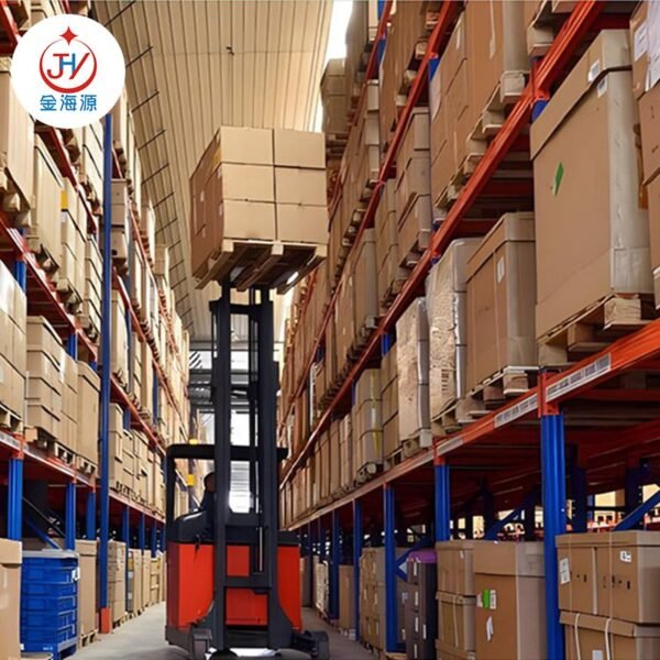 Custom Safety Warehouse Rack Storage Mezzanine Floor Rack System stacking heavy duty Industrial column shelving pallet racks