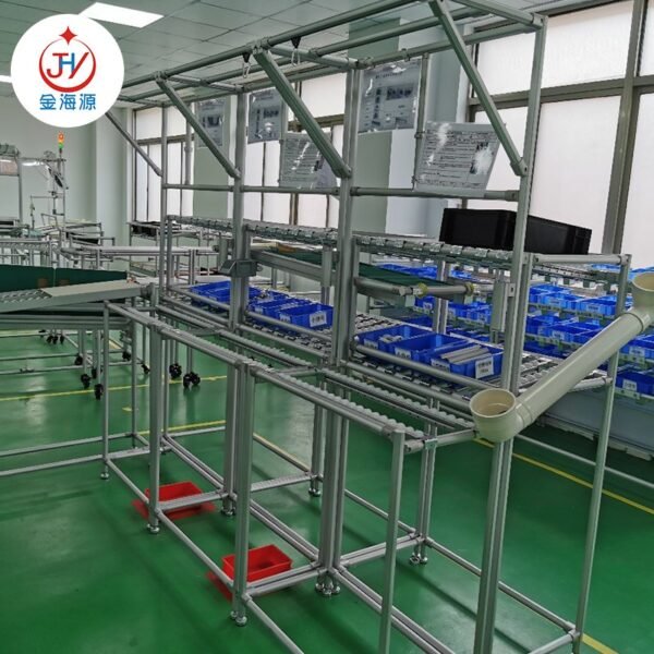 Factory Direct Supply Movable Aluminum Work Table For Industrial Workshop - Image 6