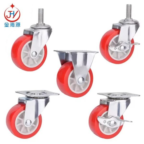 Wholesale High Quality Swivel Caster Wheel Heavy Duty Industrial Stainless Steel Caster Wheel Use Inox 304 From Vietnam 6 Inches - Image 4