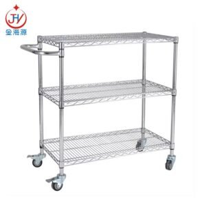 Wire Shelf Wire Shelf Rack Knock Down Chrome Plated Metal Wire Shelf Rack