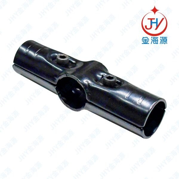 Customize Lean Pipe Metal Fittings HJ-4 Complete Set Metal Joint For Lean Pipe Tube System