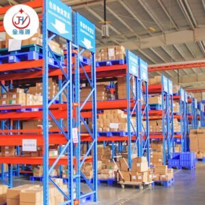 Heavy-Duty Adjustable Steel Pallet Selective Storage Shelf for Warehouse Racks