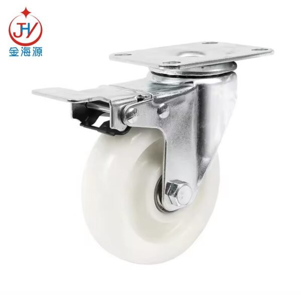 Quality Unique Heavy duty fixed polyurethane cart caster wheels - Image 4