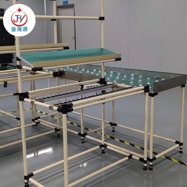 High Quality Aluminum Material Assembly Line Workbench - Image 3