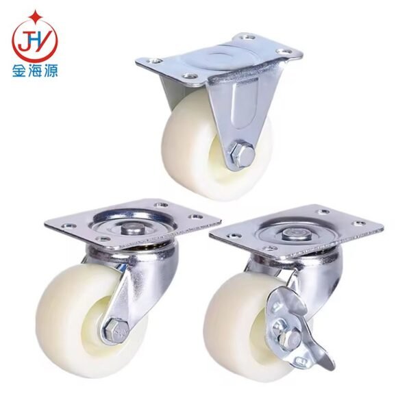 Quality Unique Heavy duty fixed polyurethane cart caster wheels - Image 3